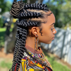 low-maintenance twist hairstyles