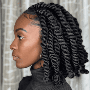 low-maintenance twist hairstyles