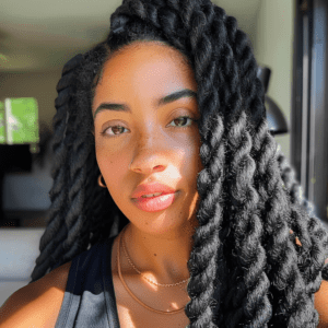 low-maintenance twist hairstyles