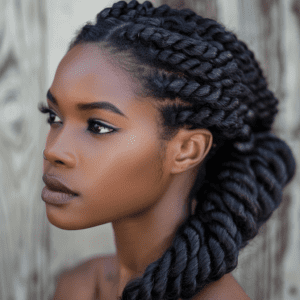 low-maintenance twist hairstyles