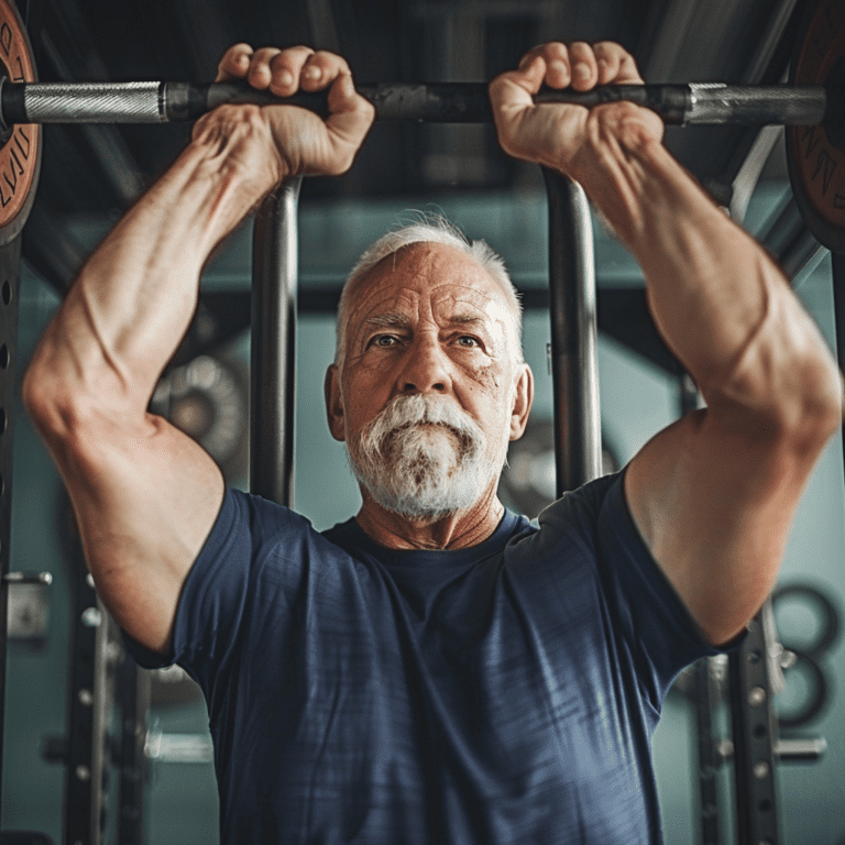 Weightlifting in retirement