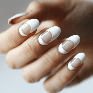 White nail styles