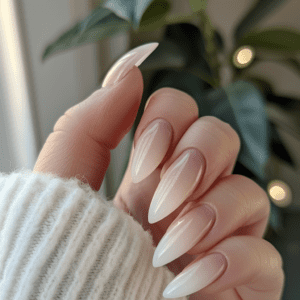 White nail styles