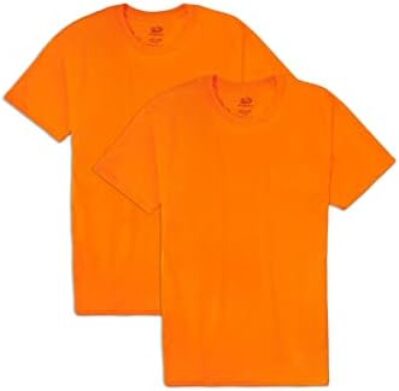 Fruit of the Loom Men’s Eversoft Cotton T Shirts, Breathable & Moisture Wicking with Odor Control, Sizes S-4x