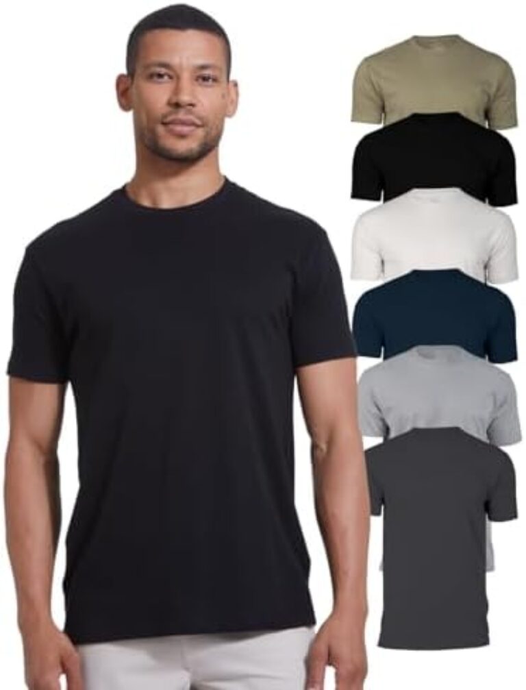 True Classic mens Classic 6 pack T-shirt