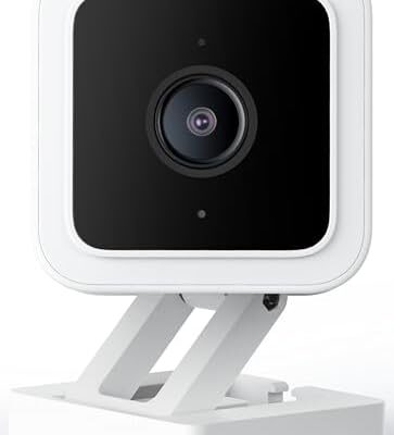 WYZE Cam v3 with Color Night Vision, Wired 1080p HD Indoor/Outdoor Video Camera, 2-Way Audio, Works with Alexa, Google Assistant, and IFTTT