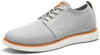 Bruno Marc Men's CoolFlex Breeze Mesh Sneakers Oxfords Lace-Up Lightweight Casual Walking Shoes