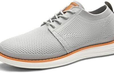 Bruno Marc Men’s CoolFlex Breeze Mesh Sneakers Oxfords Lace-Up Lightweight Casual Walking Shoes