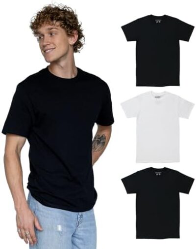 Riot Society Classic T-Shirt - Basic Short Sleeve Essential Crew Neck T-Shirts