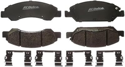 ACDelco Gold 17D1367AMHPV Enhanced Performance Semi-Metallic Front Disc Brake Pad Set (Police)