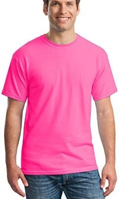 Gildan Men’s Heavy Taped Neck Comfort Jersey T-Shirt