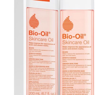 Bio-Oil Skincare Body Oil, Vitamin E Serum for Scars & Stretchmarks, Dermatologist Recommended, All Skin Types, 6.7 oz