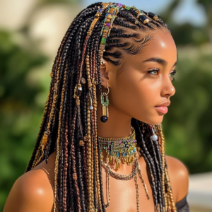 standout box braid styles