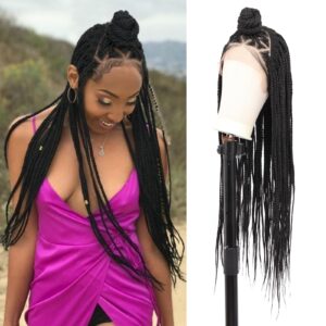 standout box braid styles