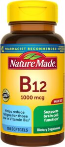 Vitamin B12 deficiency signs