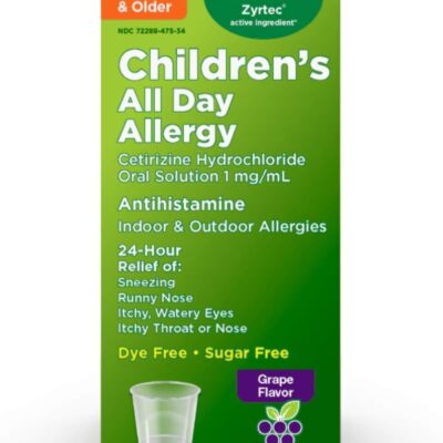 Amazon Basic Care Children’s 24 Hour Allergy Relie…