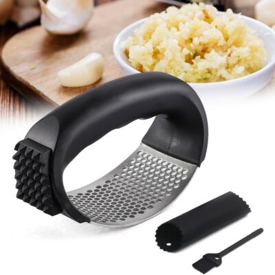 Stainless Steel Garlic Crusher 2025 Upgrade Garlic…