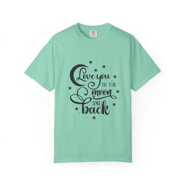 Love You to the Moon and Back Unisex T-Shirt | Cute Gift for Him/Her, Relaxed Fit Tee, Relationship Gift, Gift for Parents, Couple's Shirt - Image 25