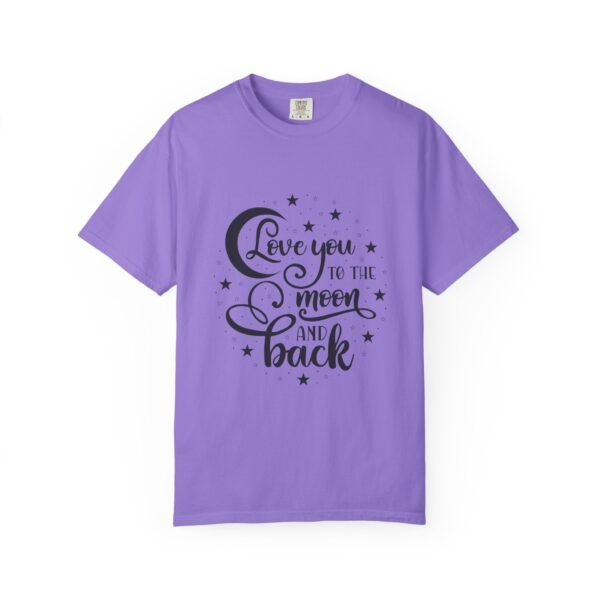 Love You to the Moon and Back Unisex T-Shirt | Cute Gift for Him/Her, Relaxed Fit Tee, Relationship Gift, Gift for Parents, Couple's Shirt - Image 45