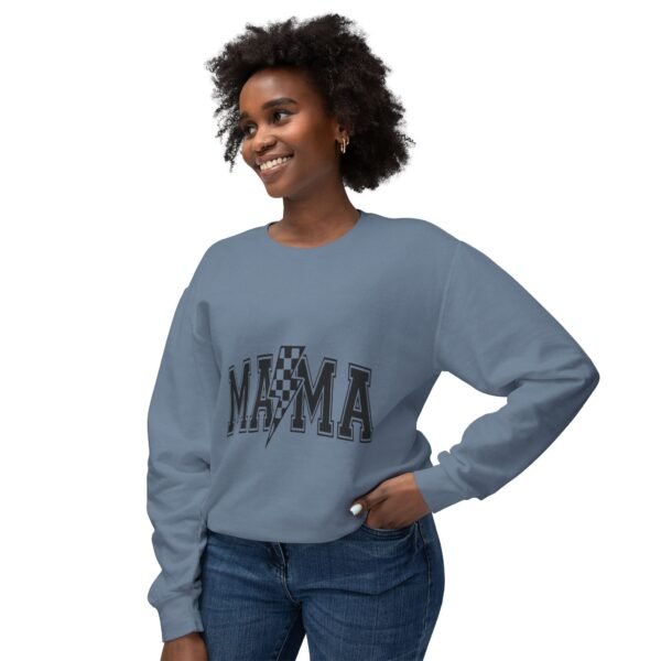 Mama Lightning Bolt Crewneck Sweatshirt - Perfect Gift for Moms, Casual Wear, Family Gatherings, Cozy Outfits, Mother's Day - Image 23
