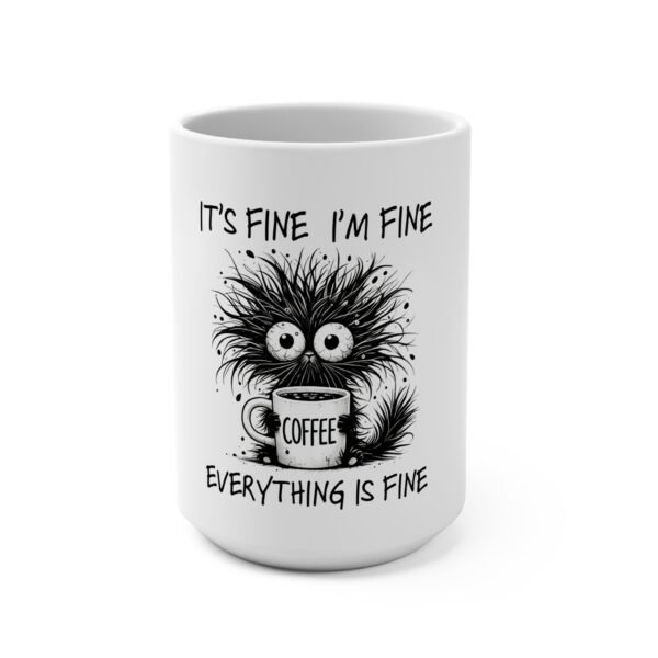 Whimsical Coffee Mug, Cute Gift for Coffee Lovers, Humorful Mug for Birthdays, Encouragement Gift, Fun Kitchen Decor