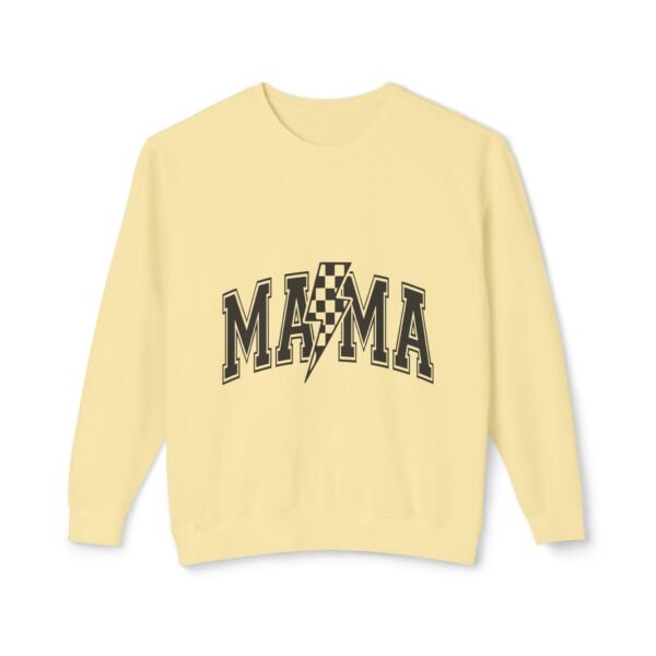 Mama Lightning Bolt Crewneck Sweatshirt - Perfect Gift for Moms, Casual Wear, Family Gatherings, Cozy Outfits, Mother's Day - Image 5