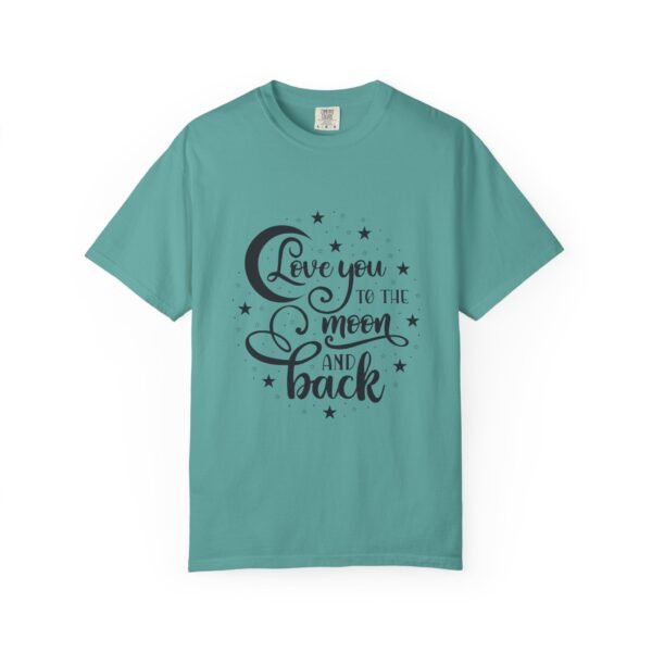 Love You to the Moon and Back Unisex T-Shirt | Cute Gift for Him/Her, Relaxed Fit Tee, Relationship Gift, Gift for Parents, Couple's Shirt - Image 37