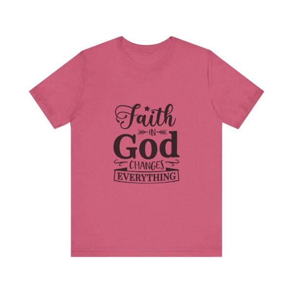 Faith-Inspired Unisex Tee - Motivational Shirt, Religious Apparel, Gift for Believers, Christian T-Shirt, Inspirational Wear - Image 25