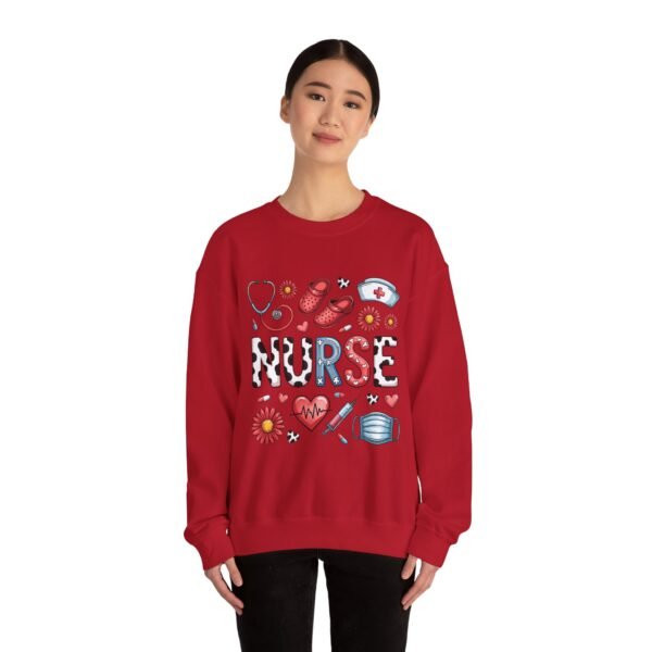 Nurse Sweatshirt, Cozy Crewneck for Healthcare Workers, Great Gift for Nurses, Appreciation Gift, Medical Humor, Comfort Wear - Image 44