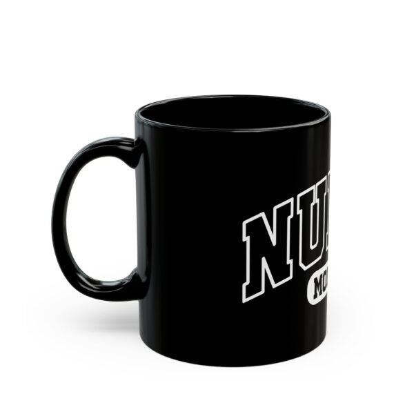 Personalized Nurse Mug - Custom Gift for Nurses, Healthcare Workers, Coffee Lover, Black Coffee Cup, Healthcare Appreciation Gift - Image 3