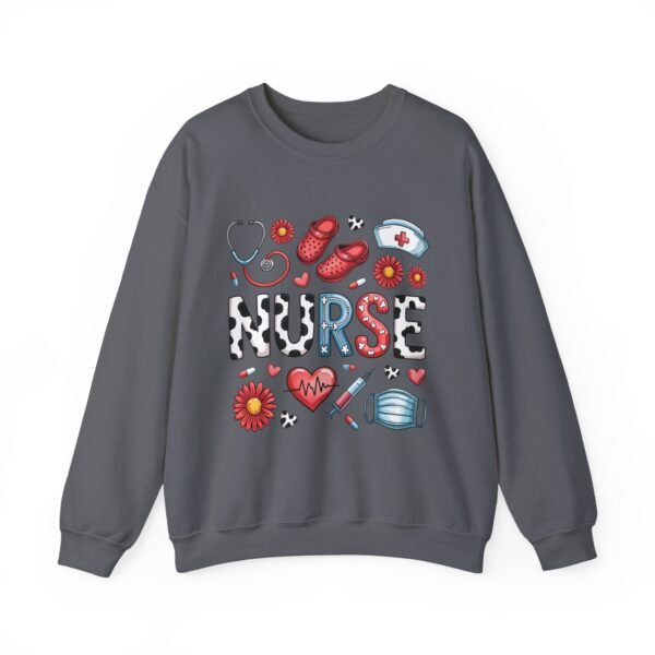 Nurse Sweatshirt, Cozy Crewneck for Healthcare Workers, Great Gift for Nurses, Appreciation Gift, Medical Humor, Comfort Wear - Image 25