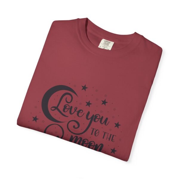 Love You to the Moon and Back Unisex T-Shirt | Cute Gift for Him/Her, Relaxed Fit Tee, Relationship Gift, Gift for Parents, Couple's Shirt - Image 55