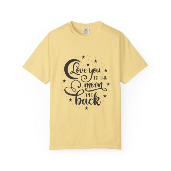 Love You to the Moon and Back Unisex T-Shirt | Cute Gift for Him/Her, Relaxed Fit Tee, Relationship Gift, Gift for Parents, Couple's Shirt - Image 17