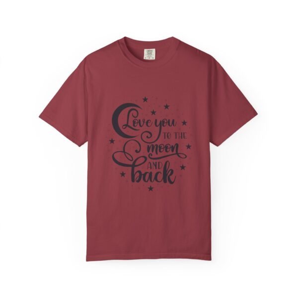 Love You to the Moon and Back Unisex T-Shirt | Cute Gift for Him/Her, Relaxed Fit Tee, Relationship Gift, Gift for Parents, Couple's Shirt - Image 53