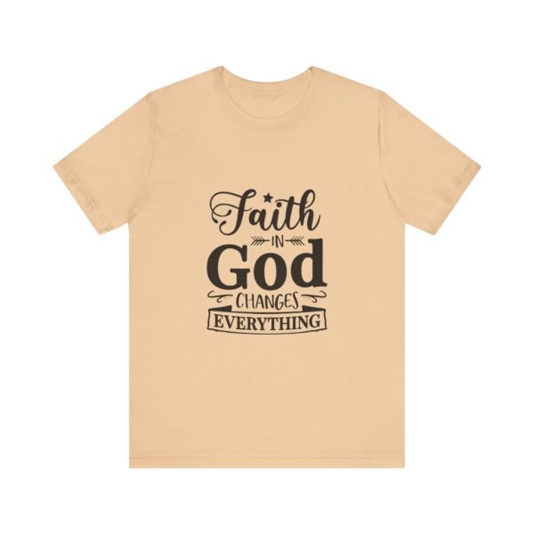 Faith-Inspired Unisex Tee - Motivational Shirt, Religious Apparel, Gift for Believers, Christian T-Shirt, Inspirational Wear - Image 9