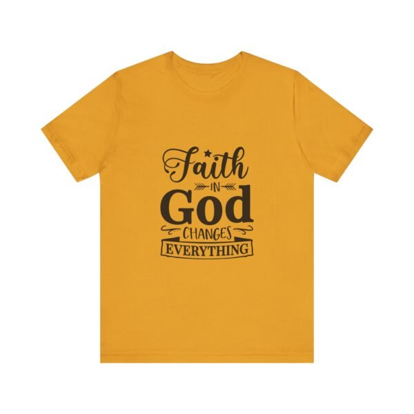 Faith-Inspired Unisex Tee - Motivational Shirt, Religious Apparel, Gift for Believers, Christian T-Shirt, Inspirational Wear - Image 13