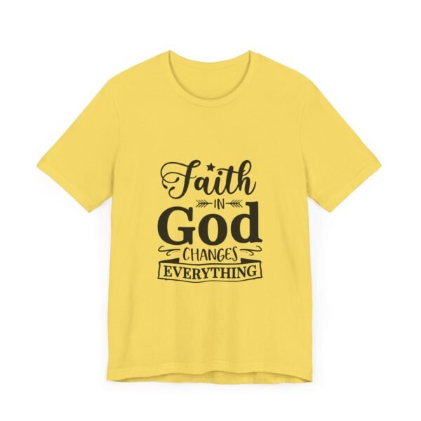 Faith-Inspired Unisex Tee - Motivational Shirt, Religious Apparel, Gift for Believers, Christian T-Shirt, Inspirational Wear - Image 23