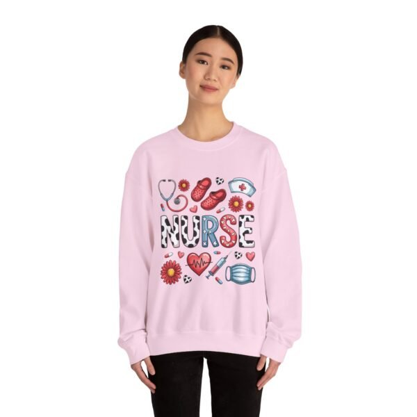Nurse Sweatshirt, Cozy Crewneck for Healthcare Workers, Great Gift for Nurses, Appreciation Gift, Medical Humor, Comfort Wear - Image 36