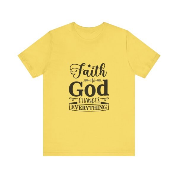 Faith-Inspired Unisex Tee - Motivational Shirt, Religious Apparel, Gift for Believers, Christian T-Shirt, Inspirational Wear - Image 21