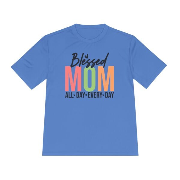 Blessed Mom Unisex Moisture Wicking Tee, Mom Shirt, Fitness Apparel, Mother's Day Gift, Everyday Wear, Active Lifestyle Top - Image 17