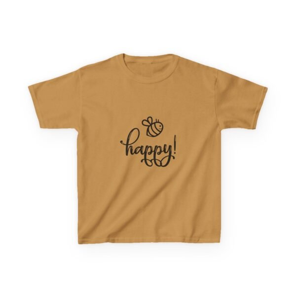 Kids Happy Bee Tee | Cute Kids T-Shirt | Bee-Themed Gift | Birthday Apparel | Summer Outfit | Children's Clothing | Fun Shirt - Image 9