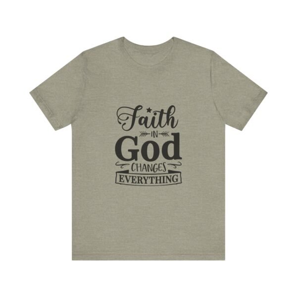 Faith-Inspired Unisex Tee - Motivational Shirt, Religious Apparel, Gift for Believers, Christian T-Shirt, Inspirational Wear - Image 17