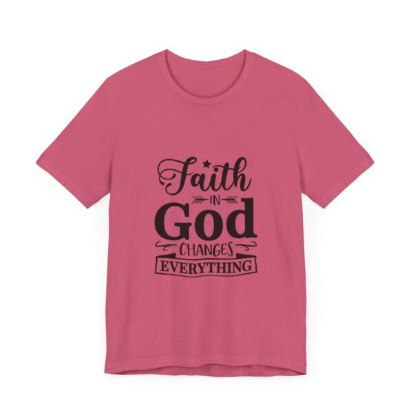 Faith-Inspired Unisex Tee - Motivational Shirt, Religious Apparel, Gift for Believers, Christian T-Shirt, Inspirational Wear - Image 27