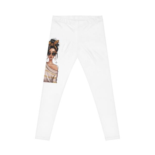 RML Oh Honey, I Am That Mom Legging | Stylish Women's AOP Fitness Pants, Casual Wear, Workout Gear, Athletic Leggings, Gift for Sisters