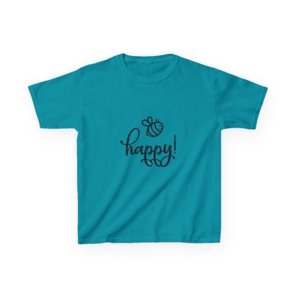 Kids Happy Bee Tee | Cute Kids T-Shirt | Bee-Themed Gift | Birthday Apparel | Summer Outfit | Children's Clothing | Fun Shirt - Image 21