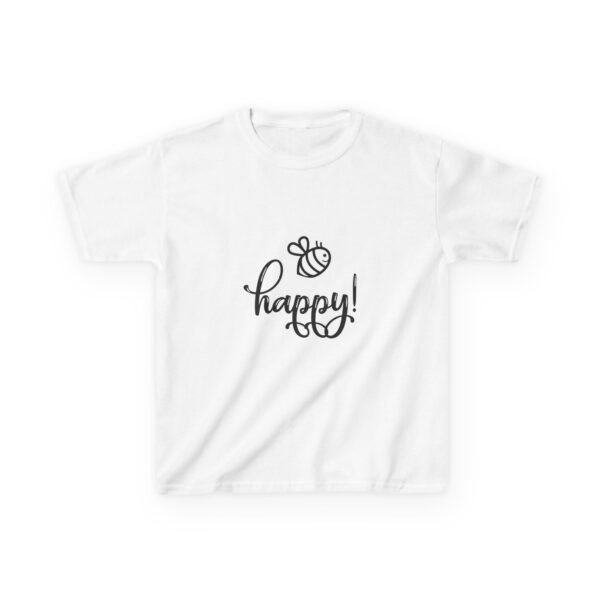Kids Happy Bee Tee | Cute Kids T-Shirt | Bee-Themed Gift | Birthday Apparel | Summer Outfit | Children's Clothing | Fun Shirt