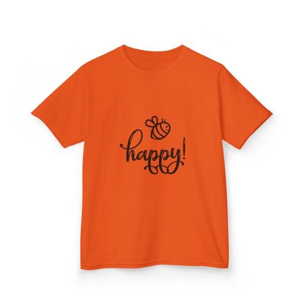 Kids Happy Bee Tee | Cute Kids T-Shirt | Bee-Themed Gift | Birthday Apparel | Summer Outfit | Children's Clothing | Fun Shirt - Image 15
