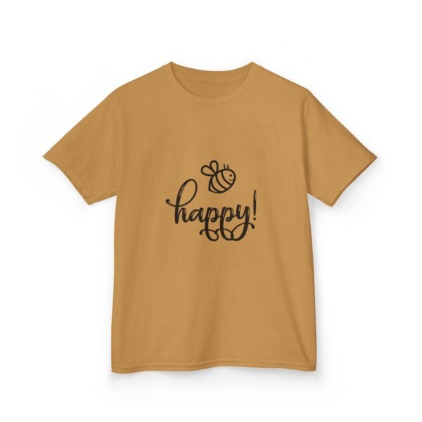 Kids Happy Bee Tee | Cute Kids T-Shirt | Bee-Themed Gift | Birthday Apparel | Summer Outfit | Children's Clothing | Fun Shirt - Image 11