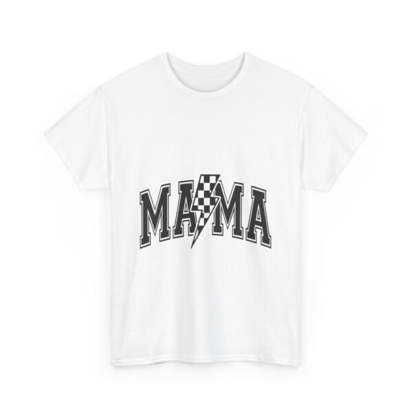 Mama Lightning Bolt Graphic Tee, Fun Gift for Moms, Casual Everyday Wear, Mother's Day Shirt, Mom Life Tee, Trendy Unisex Top - Image 3