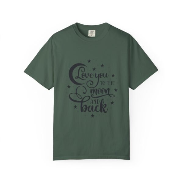 Love You to the Moon and Back Unisex T-Shirt | Cute Gift for Him/Her, Relaxed Fit Tee, Relationship Gift, Gift for Parents, Couple's Shirt - Image 33